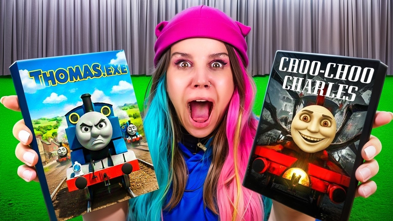NO VEAS TODAS LAS PELÍCULAS DE THOMAS.EXE Y CHOO CHOO CHARLES A LAS 3 DE LA MAÑANA!!