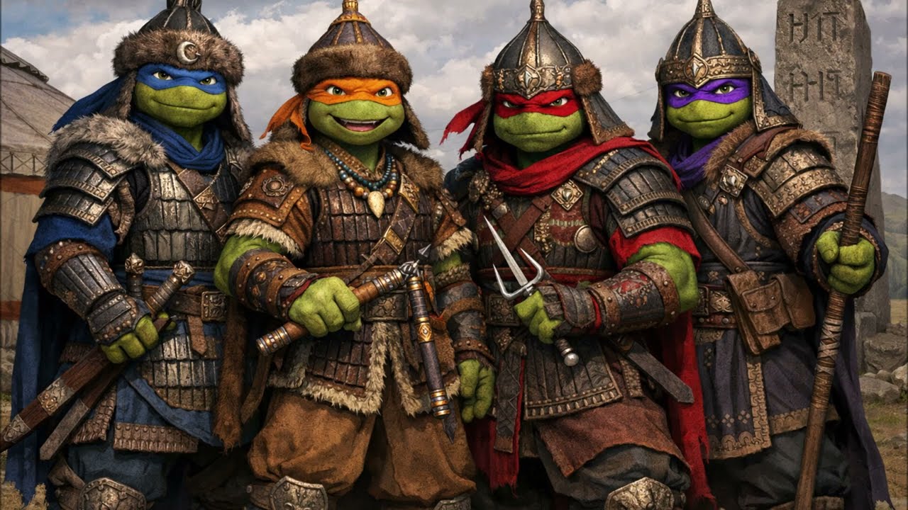 Göktürk Ninja Kaplumbağalar!