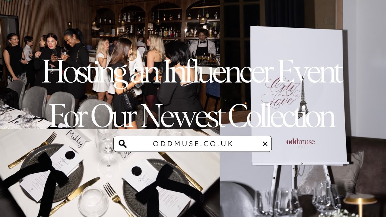 The Reality of Hosting An Influencer Event | Odd Muse Vlog