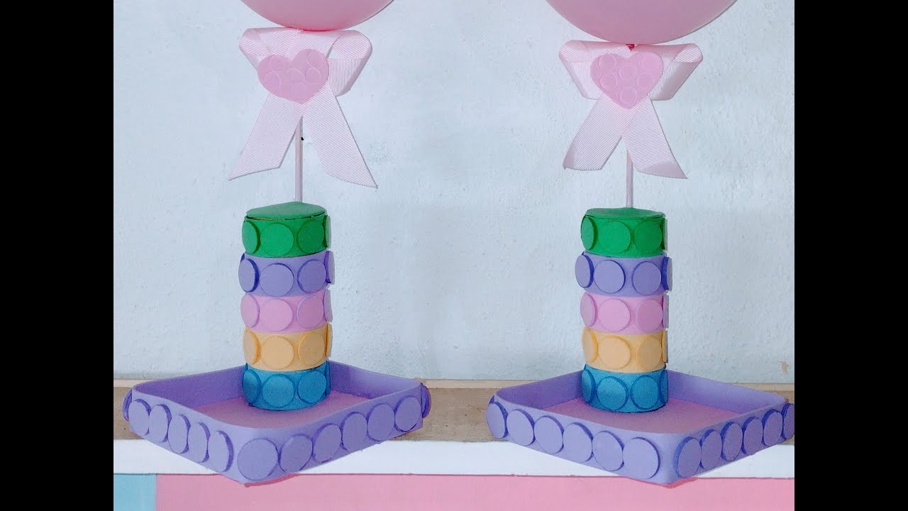 centro de mesa pop it (fidget toys)