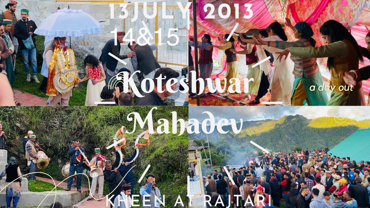 Koteshwar Mahadev Kheen At Rajtari//13,14&15july 2023//#youtube  #vlog #trending #viralvideo