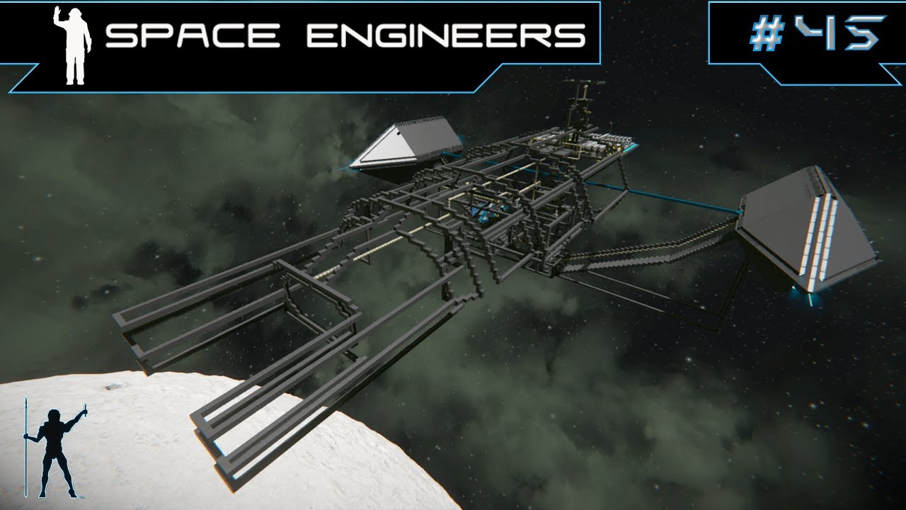 Проектирование нового флагманского корабля! (Часть 8) - Space Engineers LP - E45