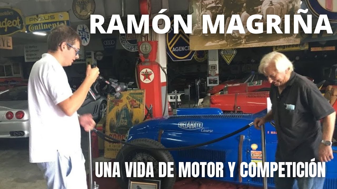 RAMÓN MAGRIÑÁ, TODA UNA VIDA DE MOTOR Y COMPETICIÓN