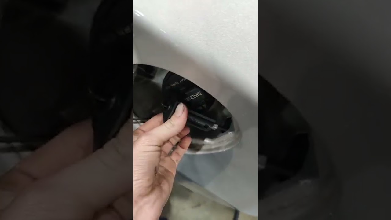 Fuel door cable on Hyundai.