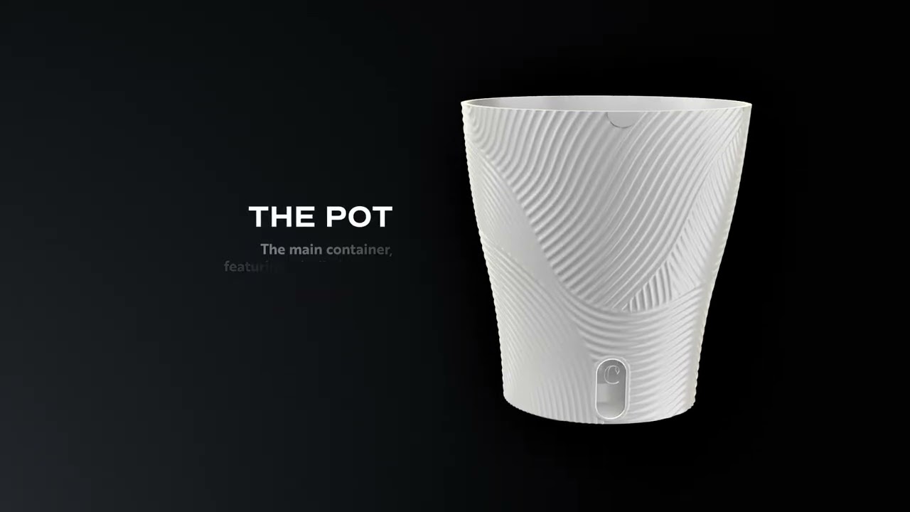 Costa Farms'  Twist.Lift.Water.&trade; Self-Watering Pot