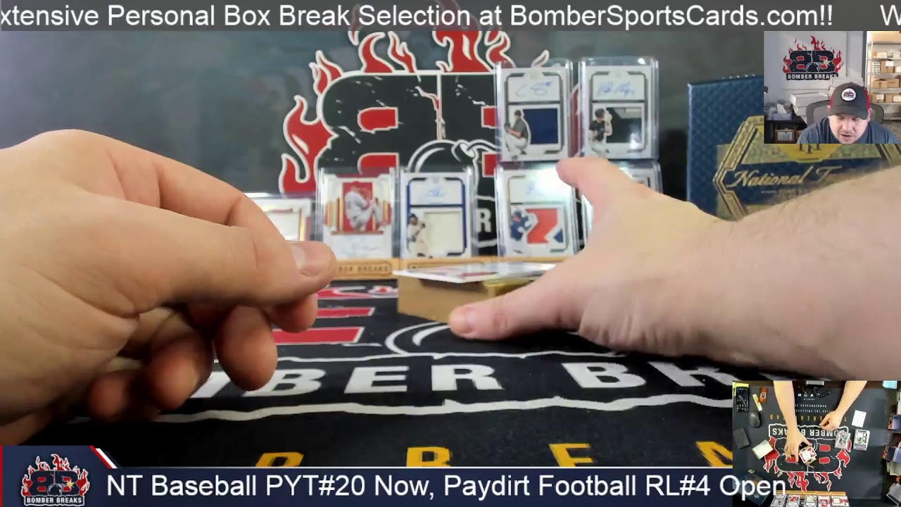 BomberBreaks Live Sports Card Rips!