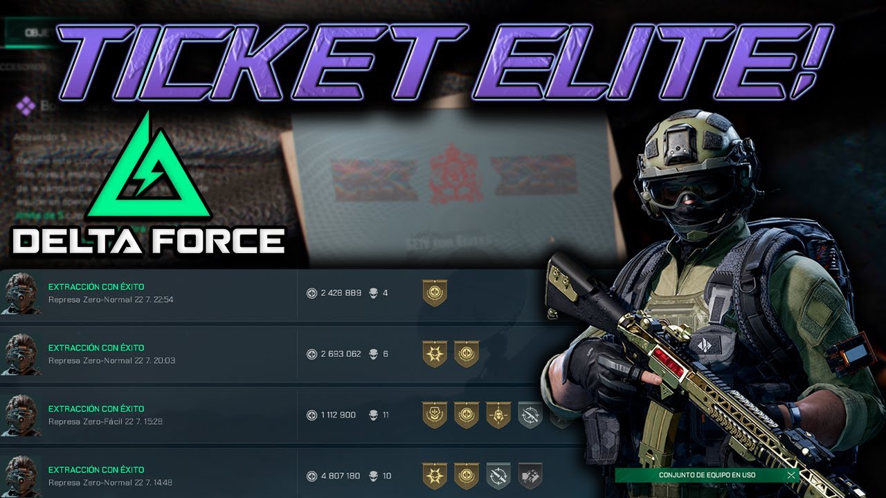CONSEGUI 10 MILLONES USANDO ESTE TICKET - DELTA FORCE OPERACIONES