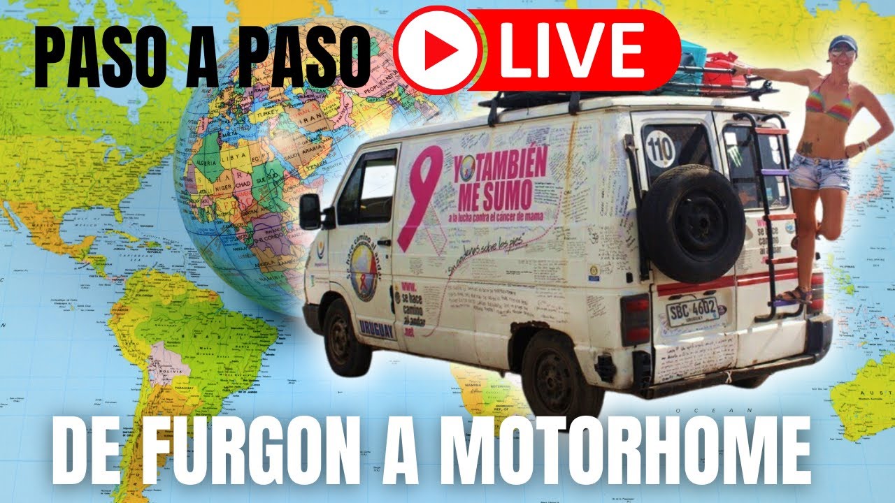 COMO TRANSFORMAR UN FURGÓN EN CASA RODANTE #VIVIRVIAJANDO #VANLIFE #CAMPERIZACION