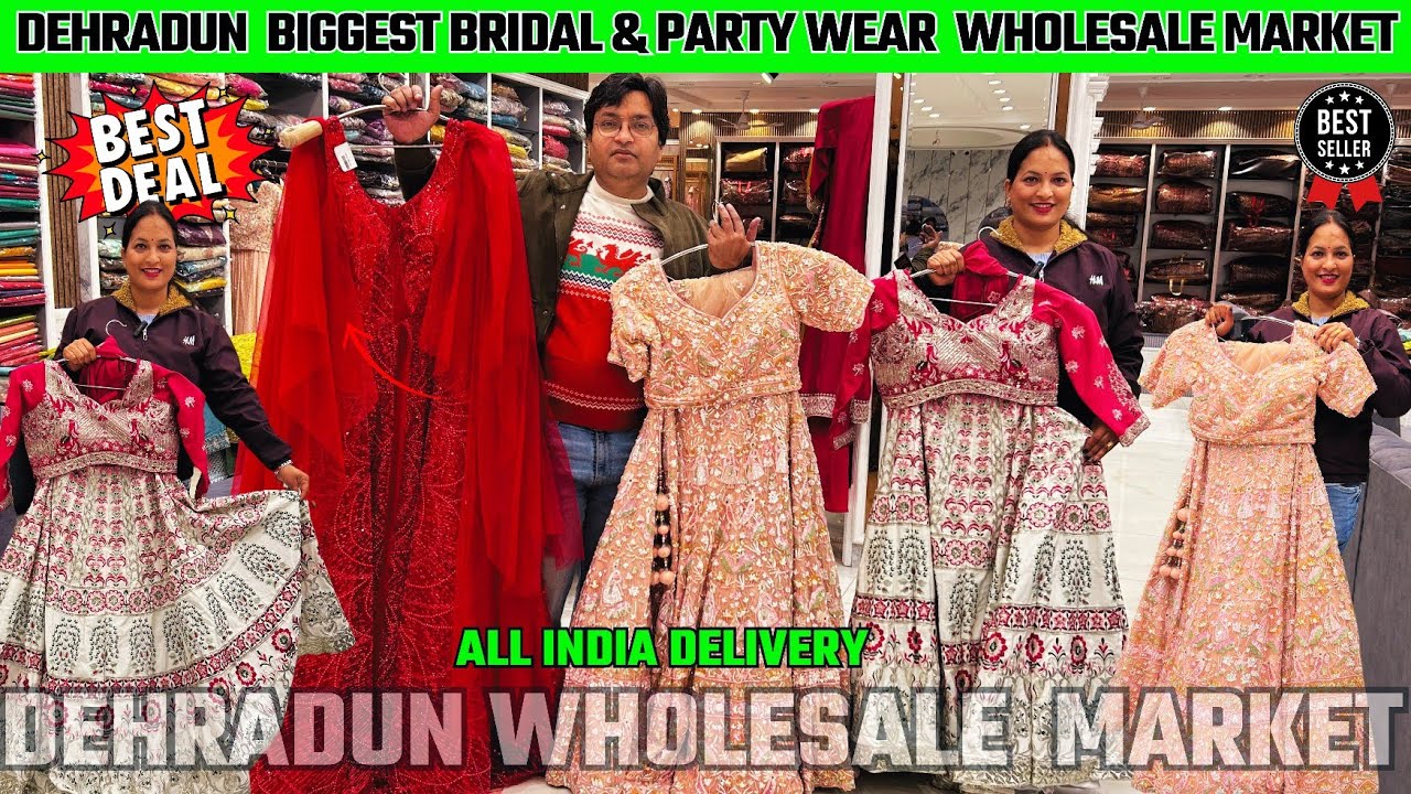 Dehradun Best Bridal & Party Wear Collection | Affordable Bridal & Wedding Special PaltanBazar D dun