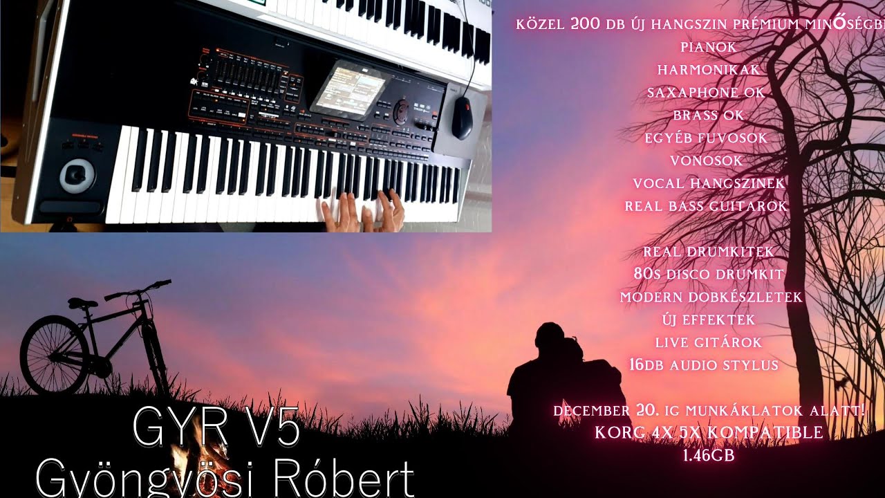 GYR V5 KORG PREMIUM SZETT( COVER VIDEO)