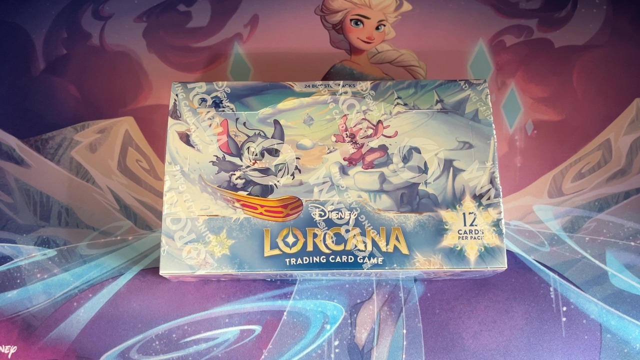 Распаковка бустера Enchanting Lorcana Winterspell