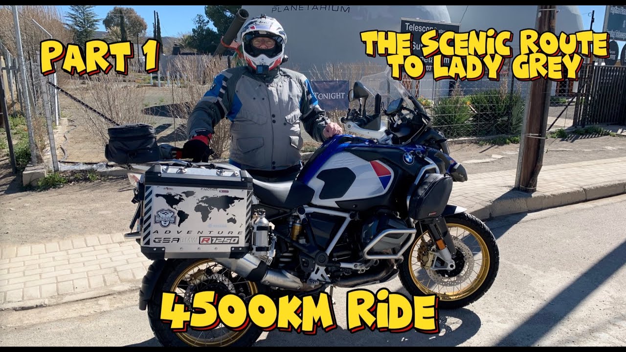 Epic 4500km Motorcycle Journey Through South Africa 🇿🇦 | Part 1: Gravel Roads to Lady Grey