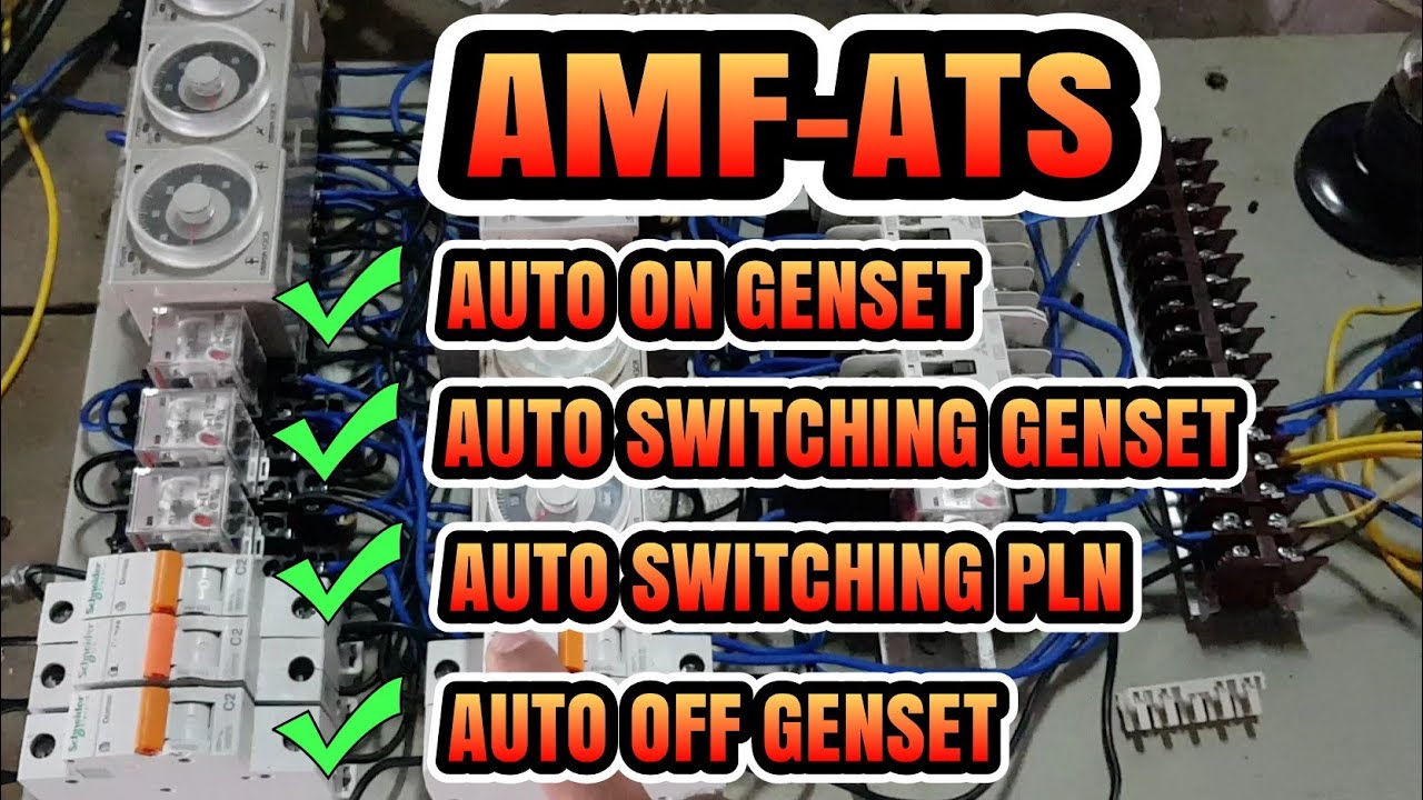Cara Membuat Panel AMF-ATS Genset