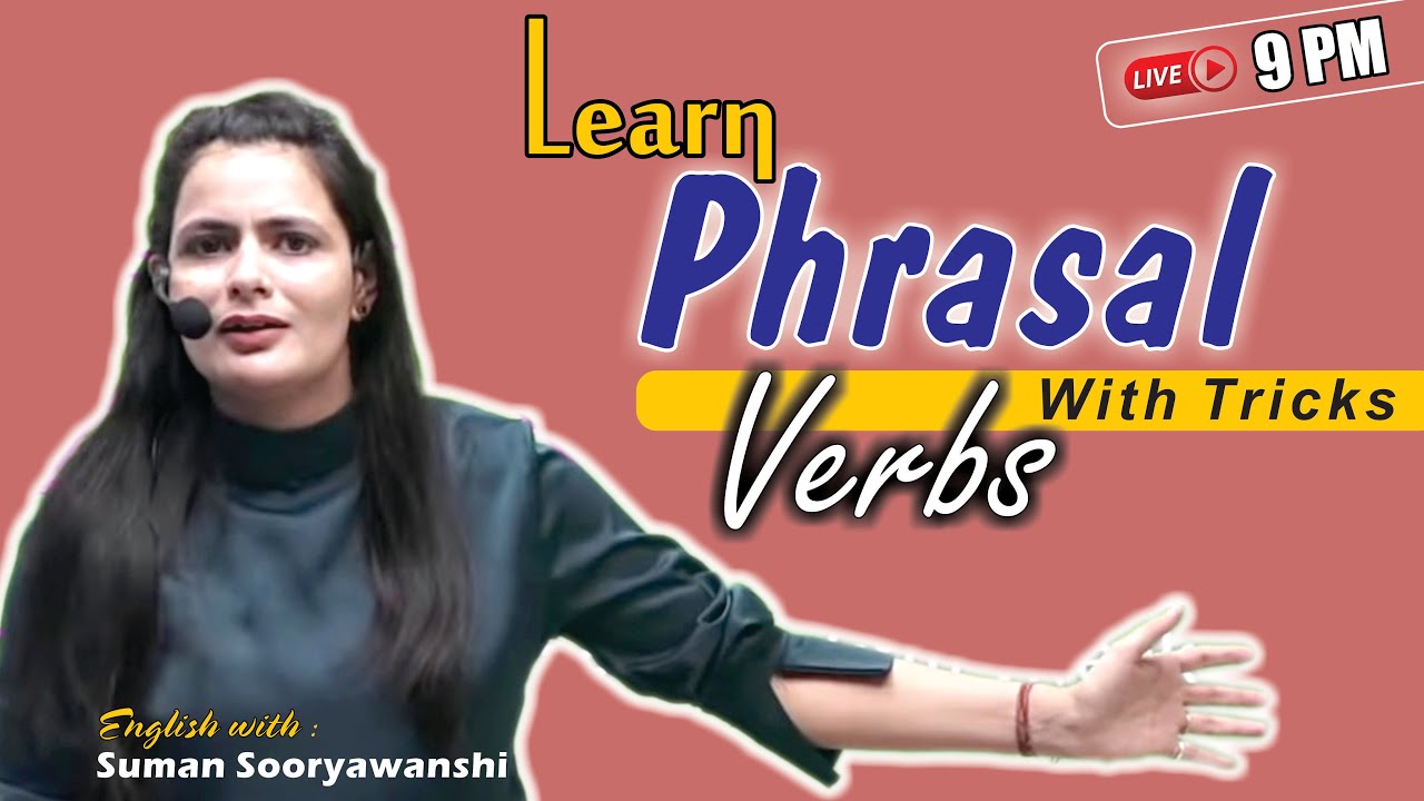 Learn Phrasal Verbs with Best Tricks | English with Suman Sooryawanshi Ma'am | Ocean Gurukuls