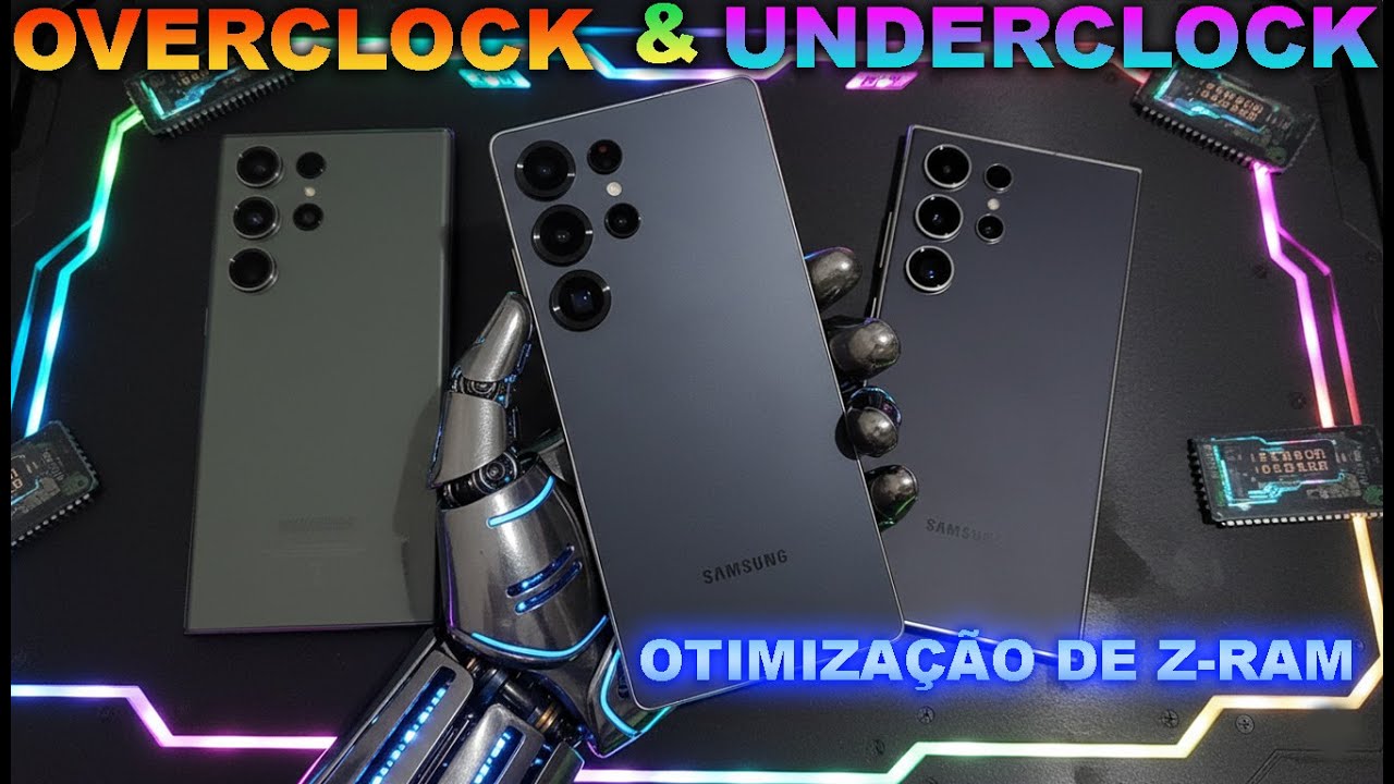 📊TUTORIAL DE OVERCLOCK & UNDERCLOCK FOR GALAXY (Otimização de Z-Ram e Ram Plus Nível 1 & 2) One UI 8