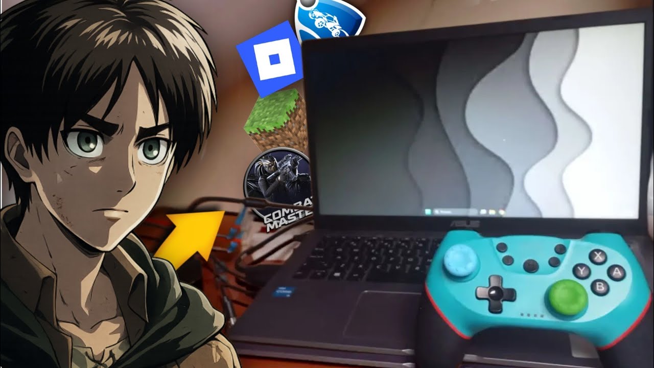 Testando JOGOS no Meu NOTEBOOK FRACO 💻🎮! (Será que rodou?)