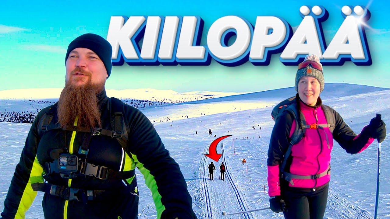 Hiihtoretki Saarisel&auml;lt&auml; Kiilop&auml;&auml;lle ja takaisin. 25km Rumakurun, Luulammen ja Piispanojan kautta.