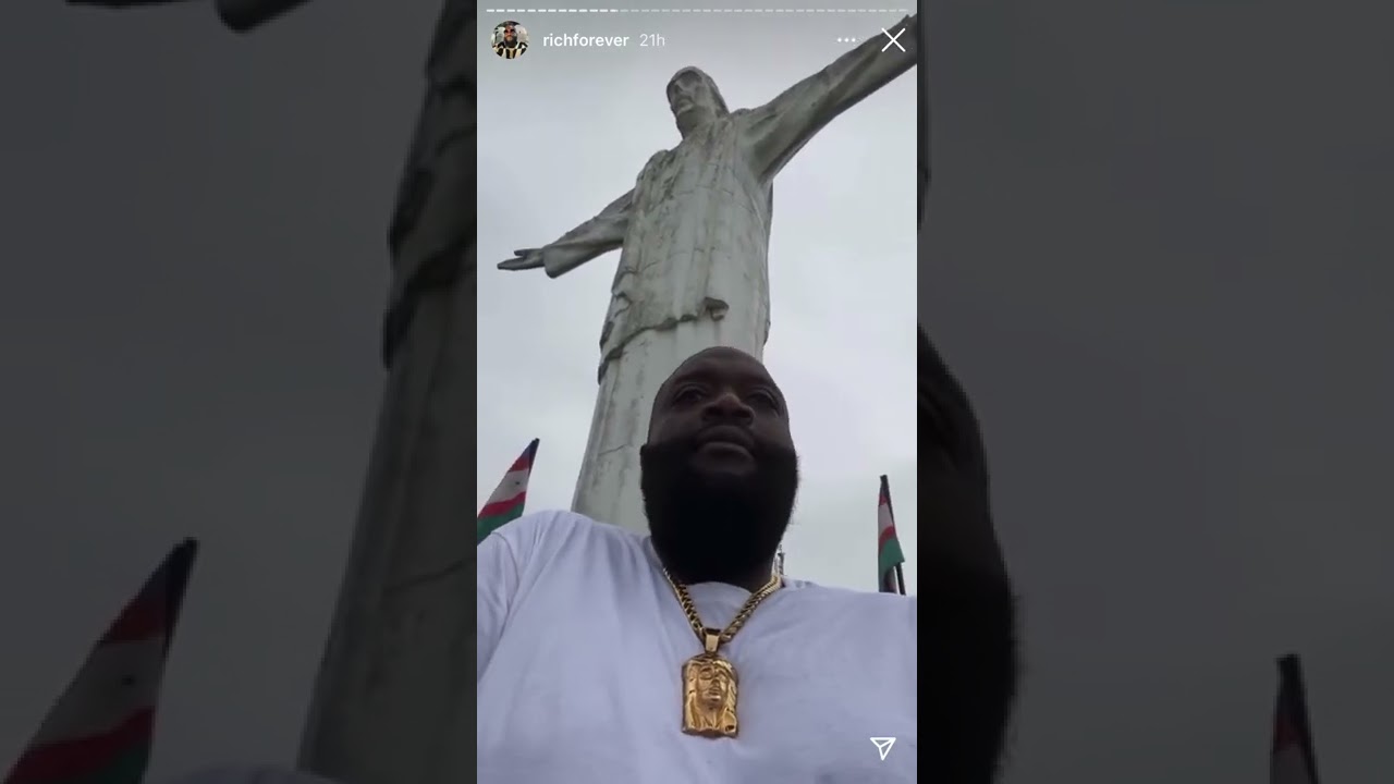 RICKY ROSS THE BIGGEST BOSS IS IN COLUMBIA CHILLING RICKY ROZAY THE BIGGEST BOSS ROSS