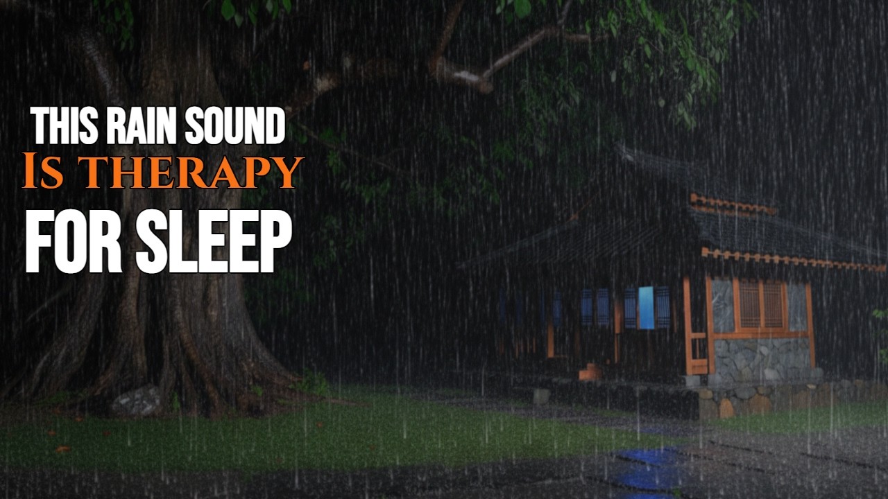 Desperate for Sleep? Best Heavy Rain Sounds for Deep Sleep and Insomnia 24/7