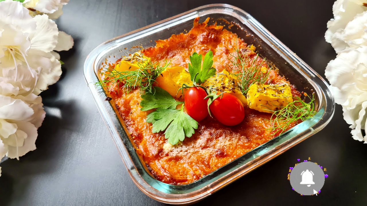 Тыквенная Запеканка с Мясом. Очень вкусно! Pumpkin Casserole with Meat.