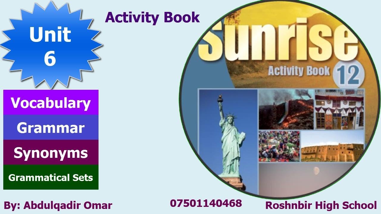 Sunrise 12 :: Activity Book :: Unit 6
