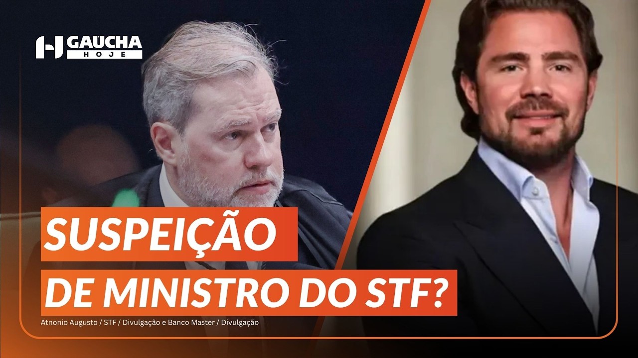 TOFFOLI: PF encontra menções a ministro do STF em celular de dono do BANCO MASTER | Gaúcha Hoje