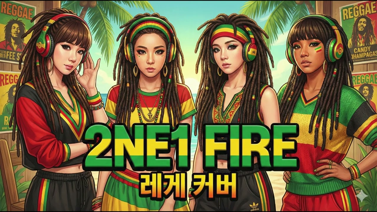 2NE1 - Fire (레게 커버)