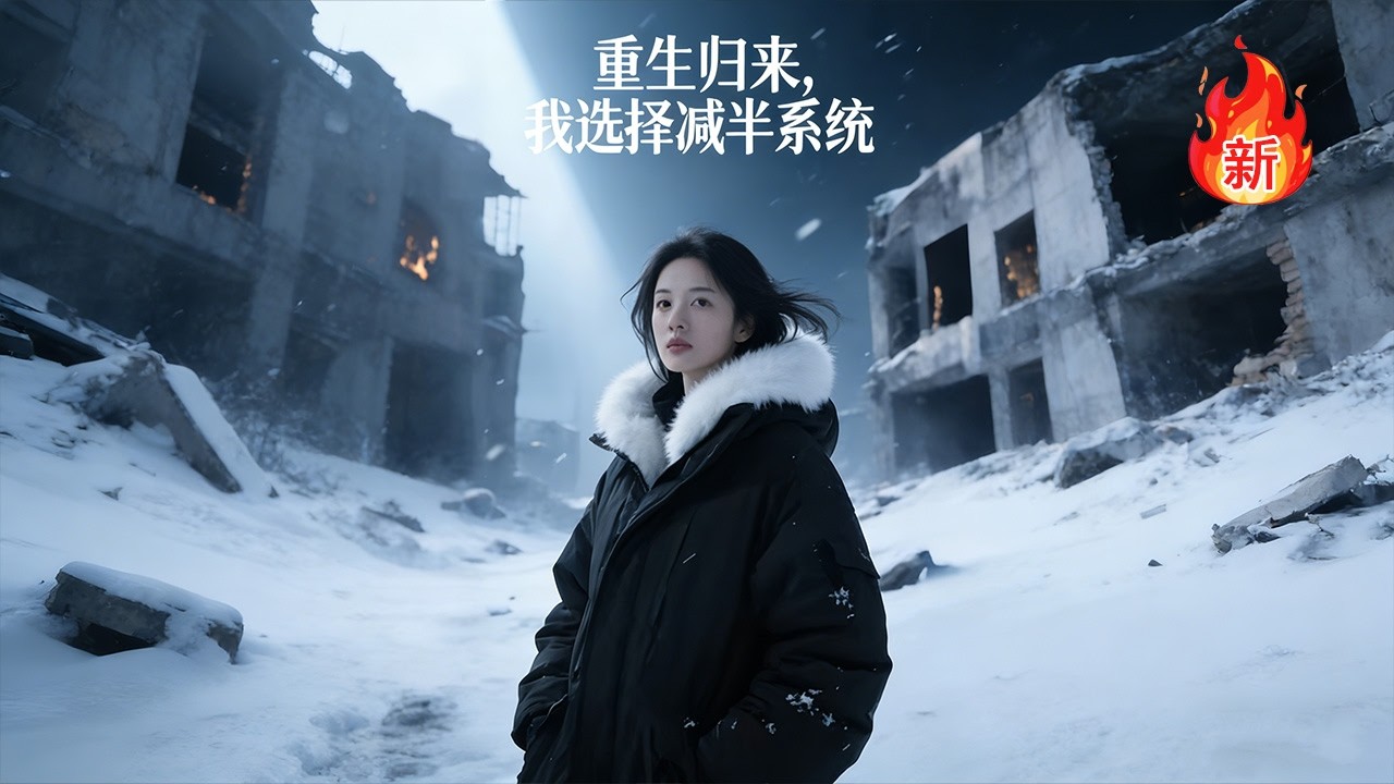 【热门🔥剧】《重生归来，我选择减半系统》重生末日我放弃翻倍选减半，妹妹抢走金手指又如何？我能让她的气运直接腰斩! #漫剧#完结#玄幻#逆袭#嘎嘎乐#科幻