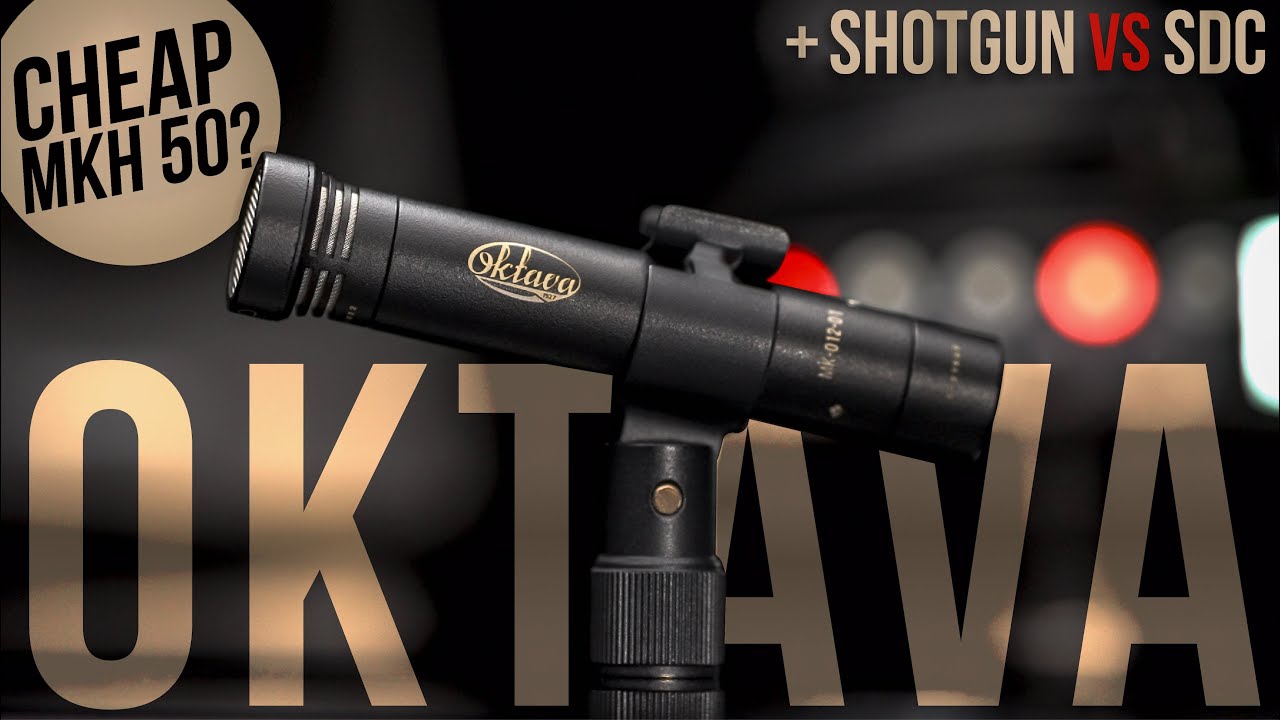 MKH 50 Cheaper Alternative! Oktava MK-012 Test, Comparison, & Review (vs MKH50, MKH416, NTG3 & more)