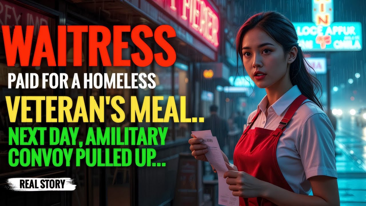 Waitress Pays for Homeless Vet  What Happens Next Is Stunning | Real Story Line
