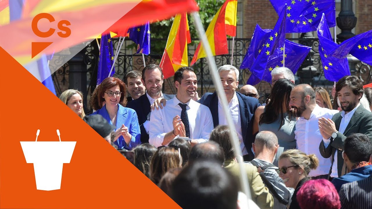 Albert Rivera. presentación del equipo Cs para Elecciones Europeas 2019