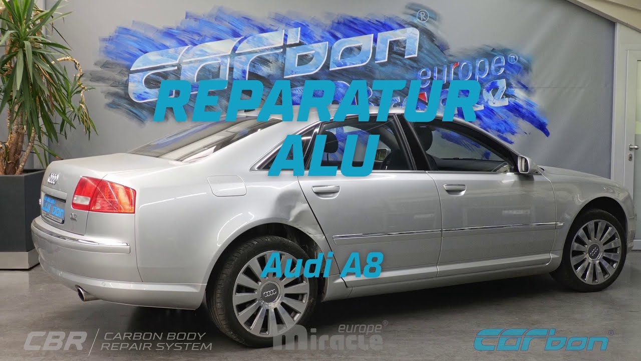 Carbon CBR Reparatur eines Audi A8 Radlaufs