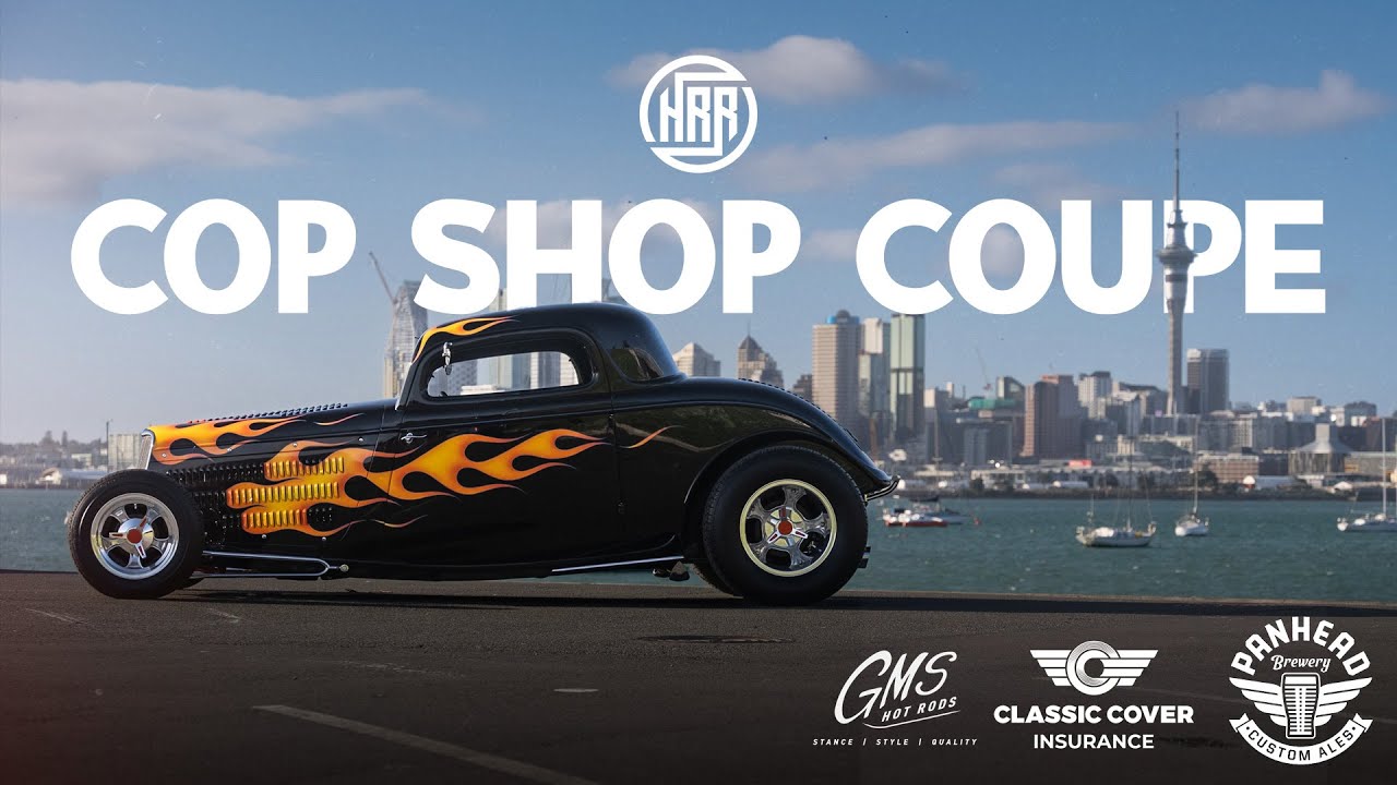 Культовый американский хот-род теперь обитает в Новой Зеландии! Cop Shop Coupe. Обзор хот-родов