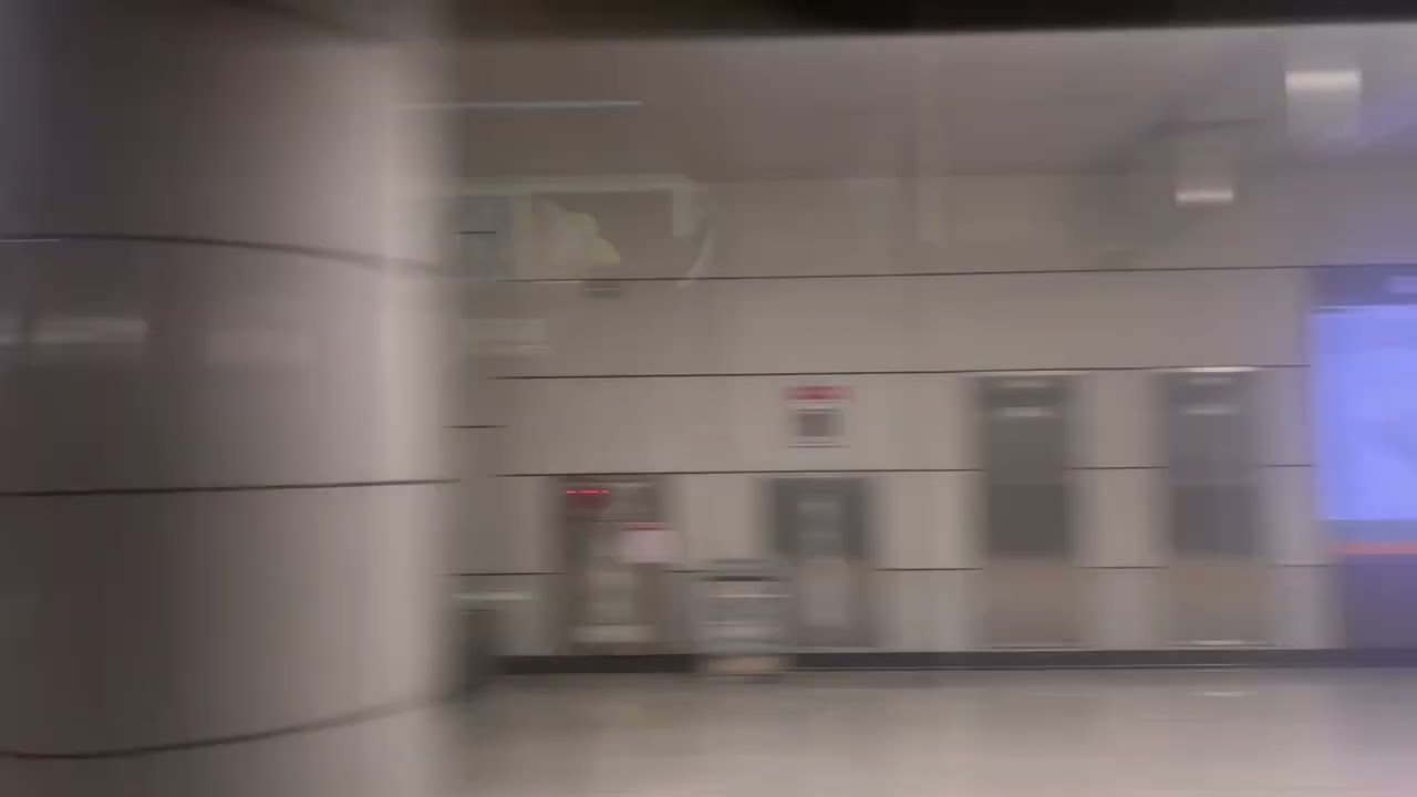 ［서울9호선(ソウル9号線)］서울시메트로 943편성 『중앙보훈병원급행(中央報勲病院急行)』김포공항(金浦空港) → 마곡나루(麻谷ナル)