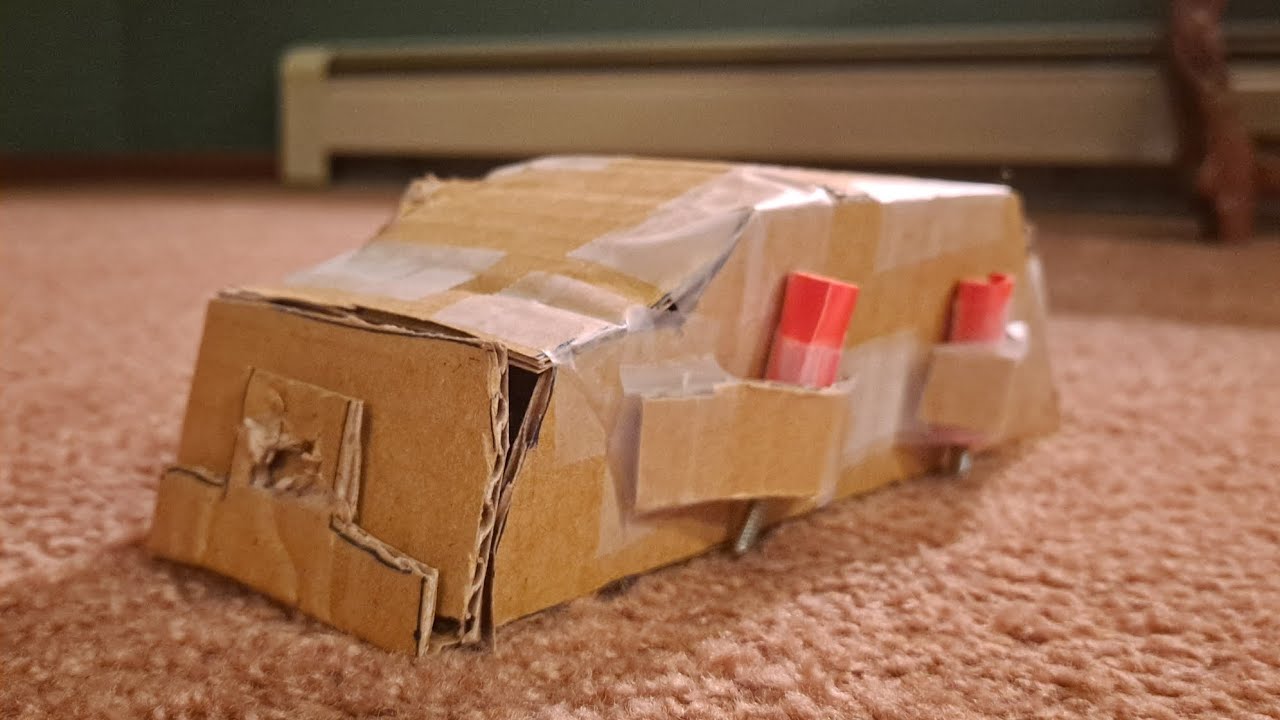My Cardboard TIV 2 VS Air Blower