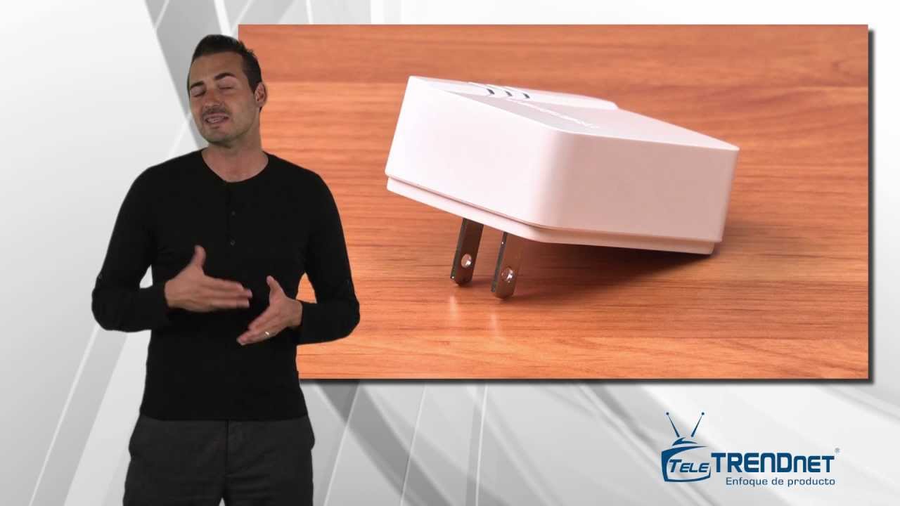 Kit para adaptador AV para línea de alimentación compacto a 500 Mbps  TPL-406E2K