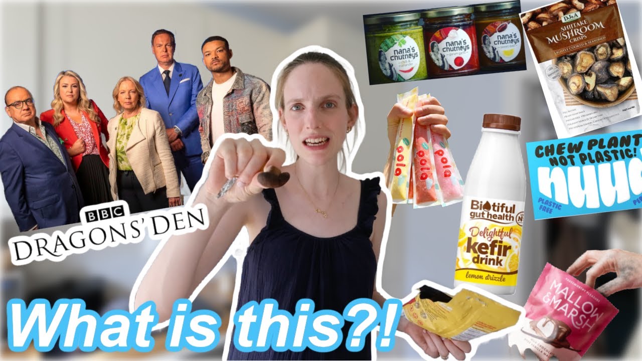 I tested Dragons' Den food so you don't have to...
