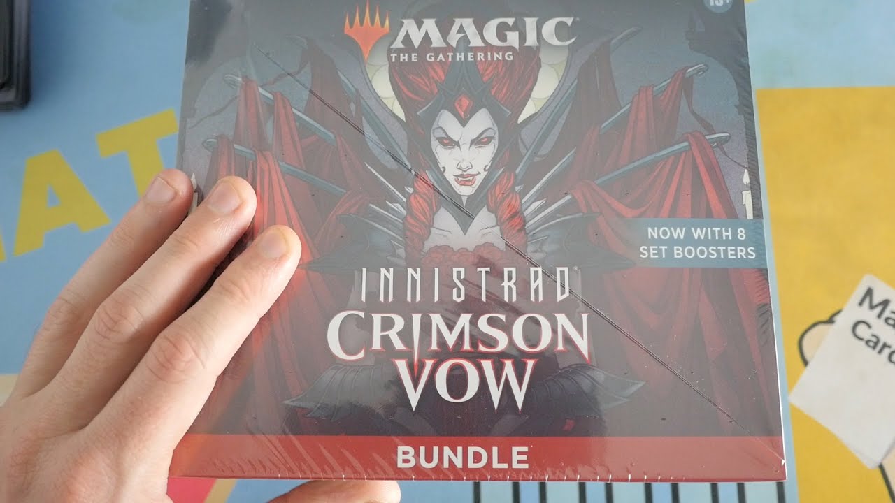 The List was Good to us today...Set Boosters instead of Draft boosters? Crimson Vow Bundle!