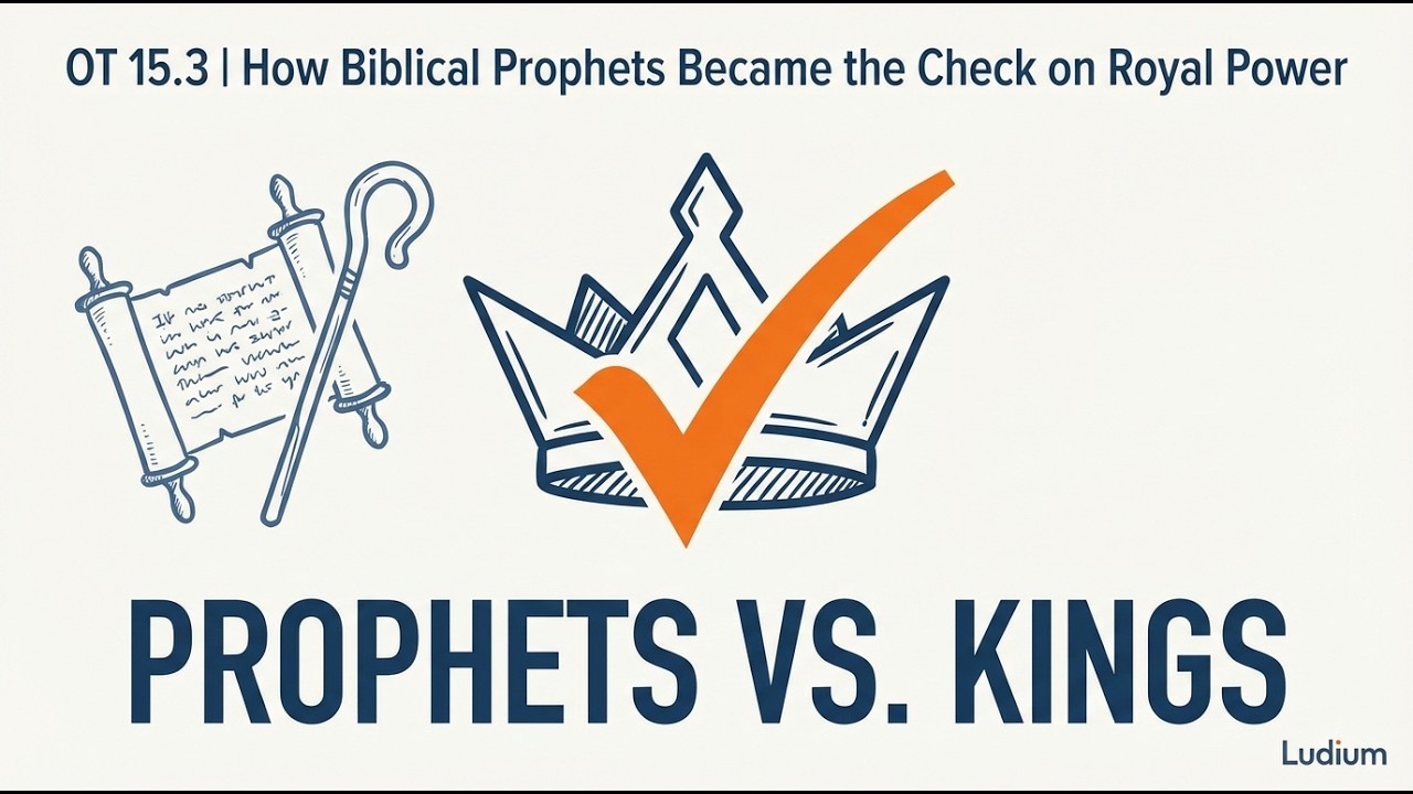 OT 15.3 | How Biblical Prophets Became the Check on Royal Power
