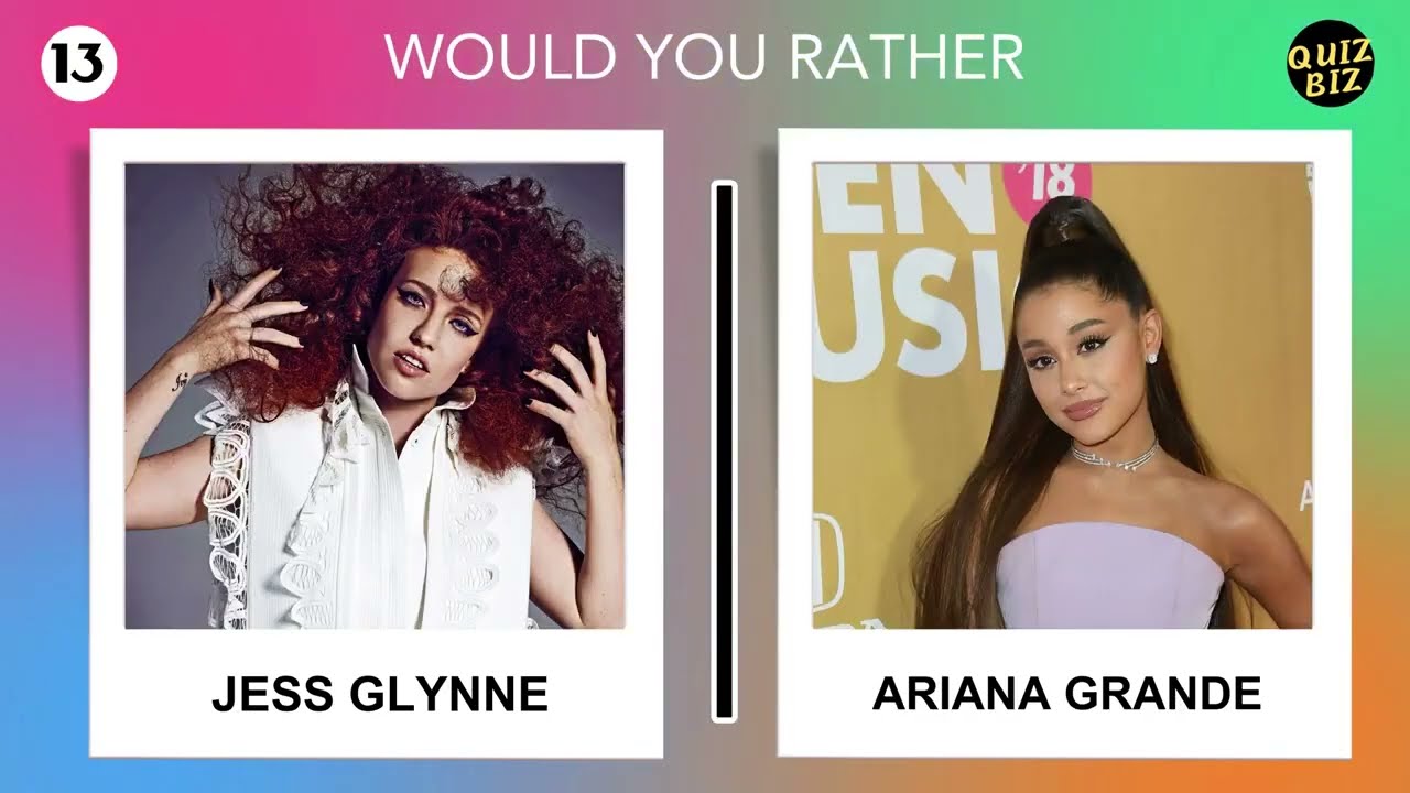 Would You Rather: Music Singer Edition | Solo Singer Edition | QuizBiz