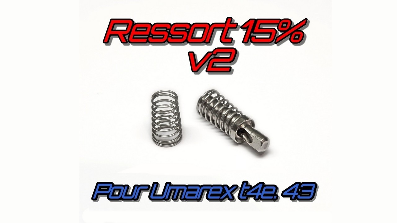 [DEBRIDAGE Umarex T4E 43] Ressort v2 installation et test chrony