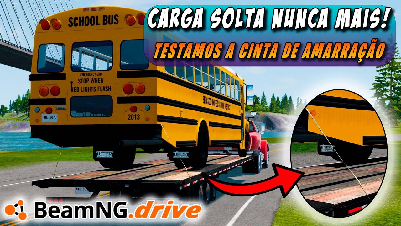 COMO AMARRAR CARGA NO BEAMNG DRIVE