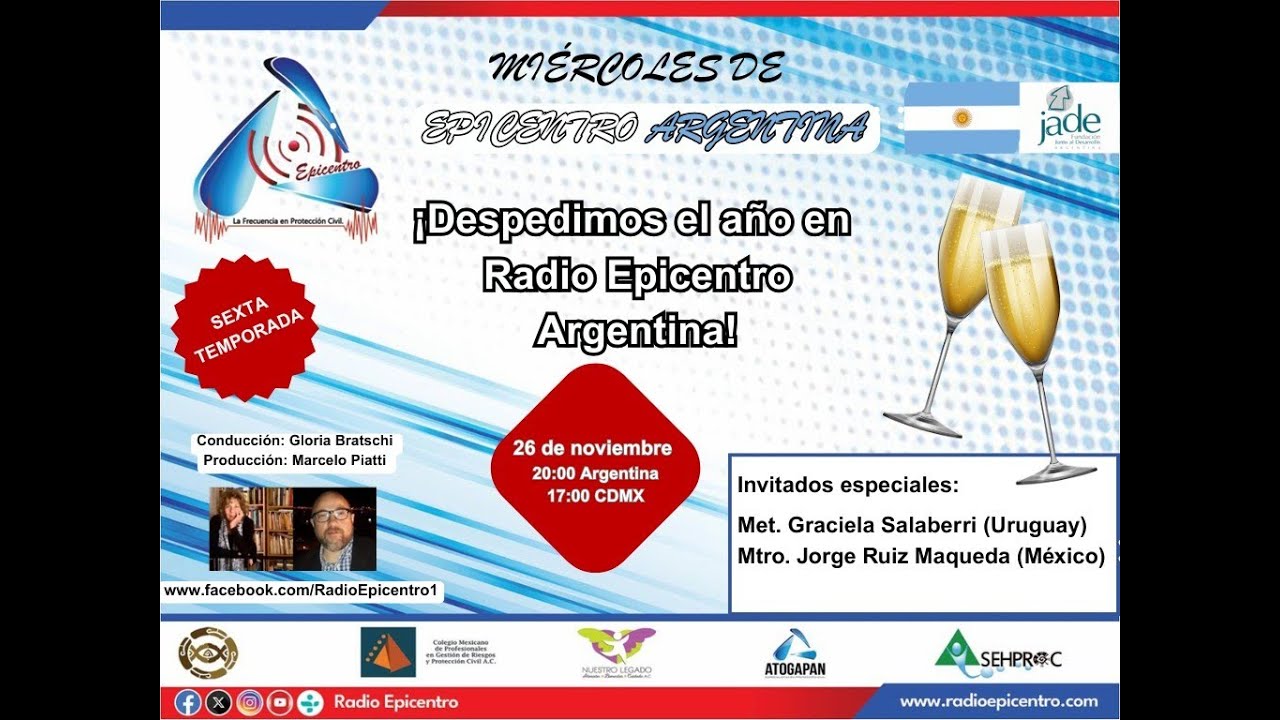 Despedimos el año en Radio Epicentro Argentina. Programa 78.