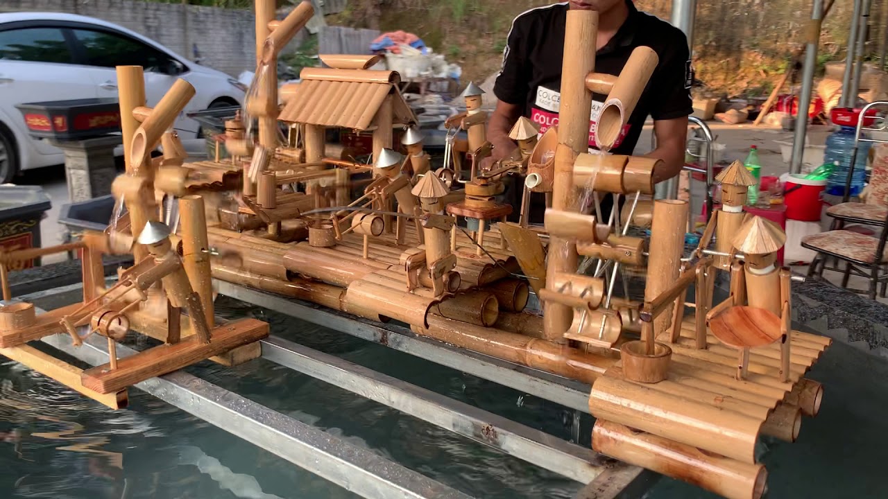 Tiểu cảnh tre trúc giá 499k tại cơ sở khuân chậu cảnh yên bái