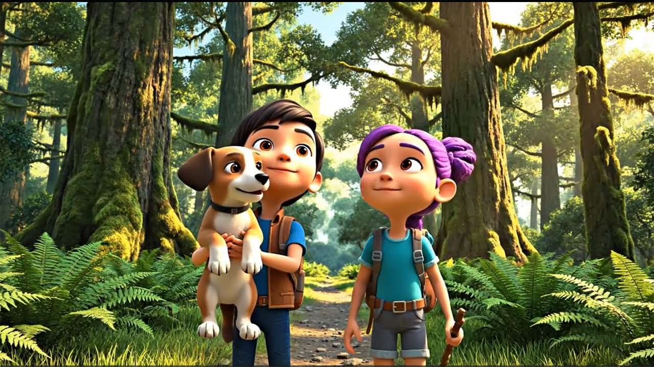 A Cartoon Adventure: Finding a Dog | Short Movie #CartoonAdventure #FunnyCartoon