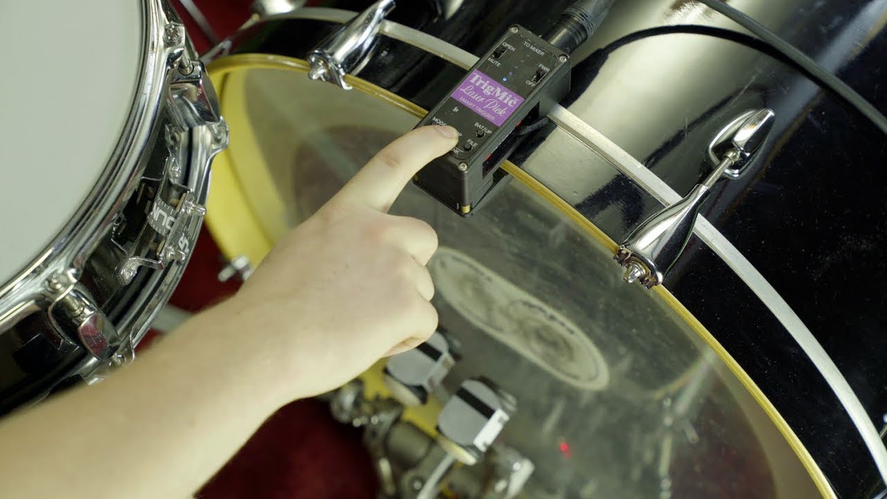 My Bass Drum Trigger Settings! (TrigMic Laser Bass Drum Trigger)