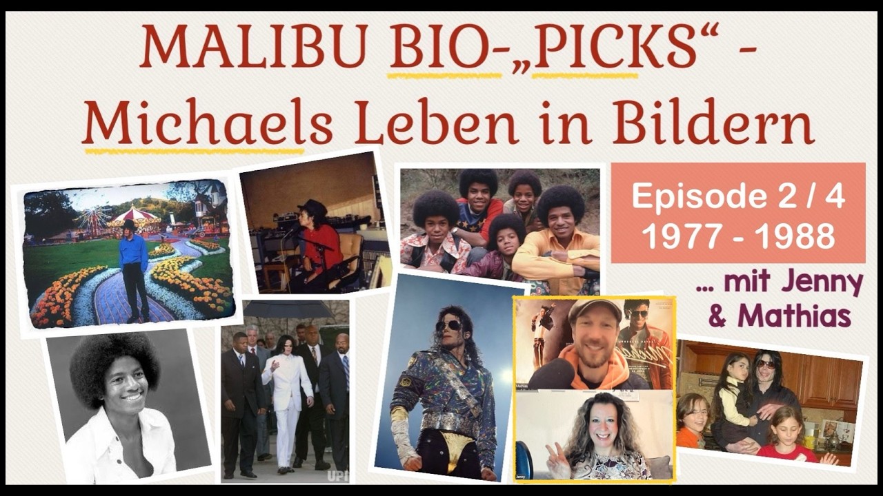 Malibu’s MJ-„Bio-Picks“ 02: 1977-1988 — Michael Jackson’s Leben in Bildern / plus LaToya & Trailer