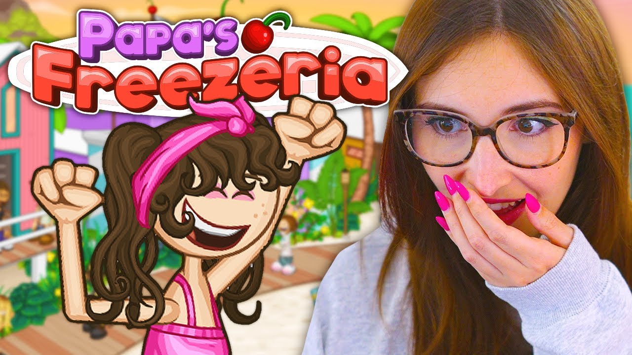 🍦 day 1 ~ road to 100% in papa's freezeria | streamed 12/1/25 ✧˖°