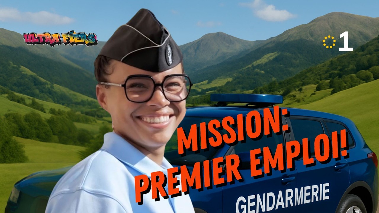 Blandine, une jeune Réunionnaise qui se révèle dans la gendarmerie. Mission : premier emploi.