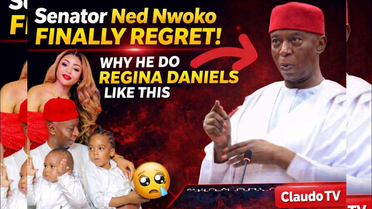 Regina Daniel's husband senetor Ned Nwoko Finally Breaks Down in Regret What He Did to ReginaDaniels